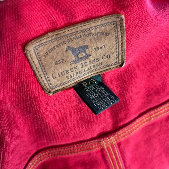 Vintage Red Ralph Lauren Chore Coat - Picture 5 of 5